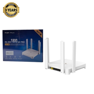 Picture of Ruijie RG-EW1800GX PRO 1800 Mbps Gigabit Dual-Band Mesh Wi-Fi 6 Router