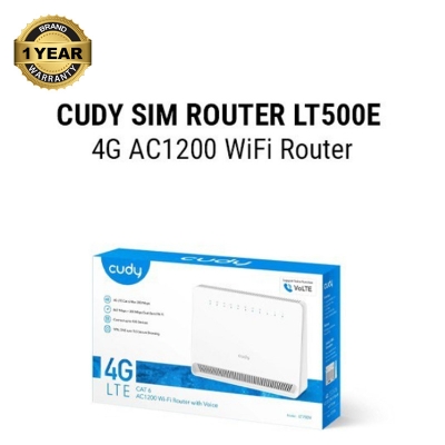 Picture of Cudy LT500E AC1200 Mbps 4G LTE Ethernet Dual-Band Wi-Fi 5 Router