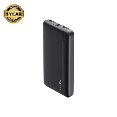 Picture of Havit PB90 10000mAh Black 22.5W Power Bank with LED Indicator