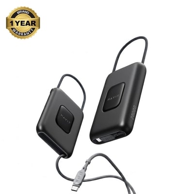 Picture of Havit PB32 10000mAh Black+Gray 22.5W Power Bank with LED Indicator