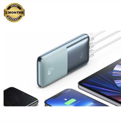 Picture of Baseus PPBD040203 Pro 10000mAh Blue 20W Power Bank with Digital Display