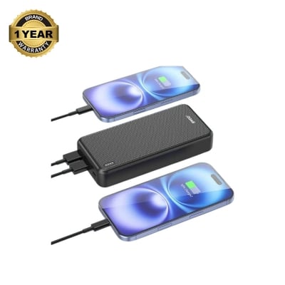 Picture of BWOO BO-P71 20000mAh Black Fast Charging Power Bank