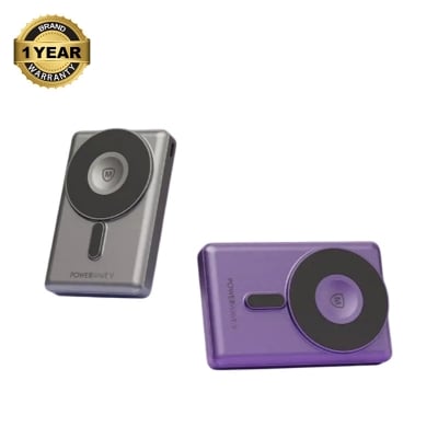 Picture of Micropack WPB-310 10000mAh Grey 20W MagSafe Qi Wireless Power Bank