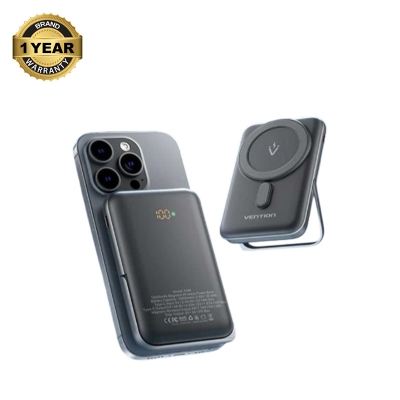 Picture of Vention FHNB0 10000mAh Black 20W MagSafe Qi Wireless Power Bank