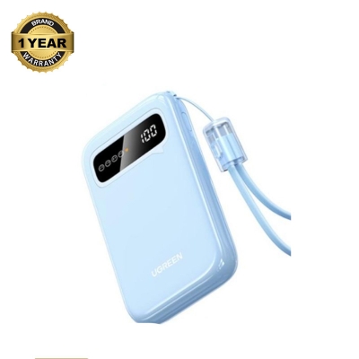 Picture of UGREEN PB522 (45423B) 10000mAh Blue 20W Power Bank with Digital Display