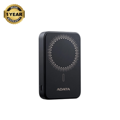 Picture of ADATA R100 10000mAh Black 20W MagSafe Qi Wireless Power Bank