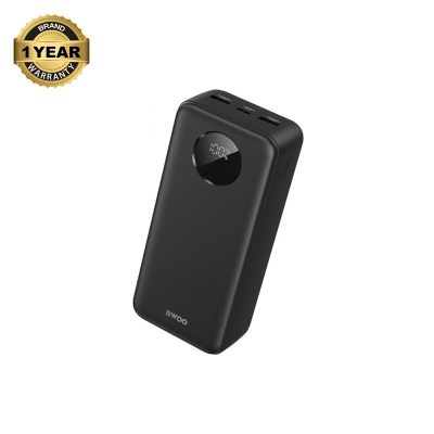 Picture of BWOO BO-P64W 30000mAh 22.5W Black Power Bank With LCD Screen