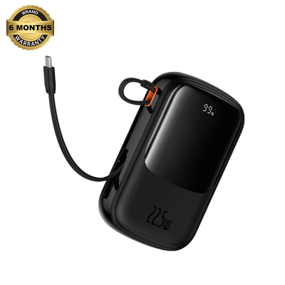 Picture of Baseus Qpow Pro+ P10067103113-00 20000mAh Black 22.5W Power Bank with Digital Display
