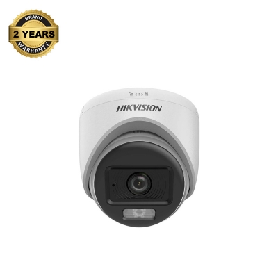 Picture of Hikvision DS-2CE70DF0T-LPFS/S (2.8mm) (2.0MP) Smart Hybrid Light with ColorVu Indoor Fixed Turret CC Camera