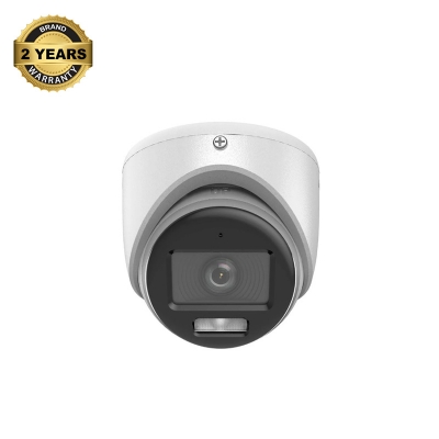 Picture of Hikvision DS-2CE70DF0T-LMFS (2.8mm) (2.0MP) Smart Hybrid Light ColorVu Fixed Turret CC Camera