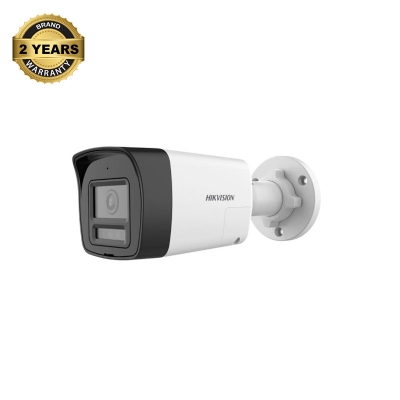 Picture of Hikvision DS-2CE16K0T-LTS (3.6mm) (5.0MP) 3K Smart Hybrid Light Two Way Audio Fixed Mini Bullet CC Camera