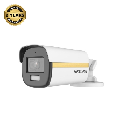 Picture of Hikvision DS-2CE12DF0T-FS (3.6mm) (2.0MP) ColorVu Bullet CC Camera (Built in Audio)