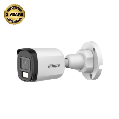 Picture of Dahua DH-HAC-B1A21P-U-IL-A (3.6mm) (2.0MP) Smart Dual Light HDCVI Fixed Bullet CC Camera (Built in Audio)