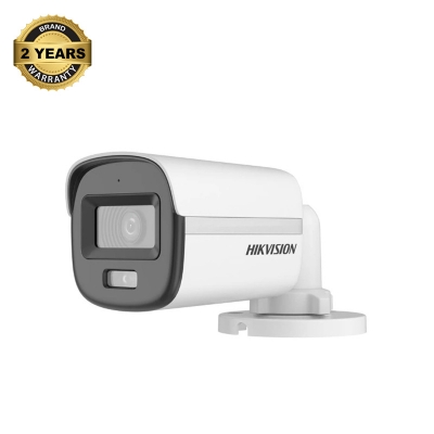 Picture of Hikvision DS-2CE10DF0T-LPFS/S (3.6mm) (2.0MP) Smart Hybrid Light with ColorVu Fixed Mini Bullet CC Camera
