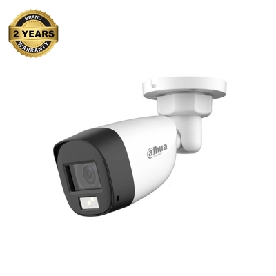 Picture of Dahua DH-HAC-HFW1209CMP-IL-A (3.6mm) (2.0MP) Smart Dual Light HDCVI Fixed Bullet CC Camera (Built in Audio)