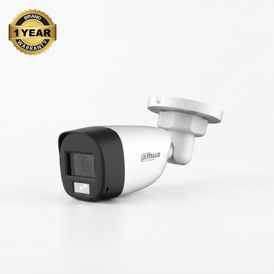 Picture of Dahua DH-HAC-HFW1200CLP-IL-A (3.6mm) (2.0MP) Bullet CC Camera (Built in Audio)