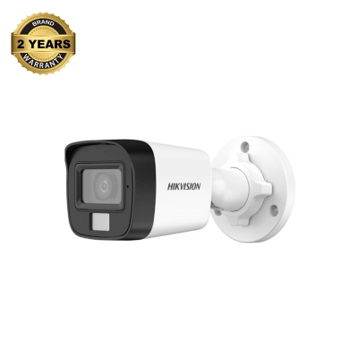 Picture of Hikvision DS-2CE16K0T-LFS (3.6mm) (5.0MP) 3K Smart Hybrid Light Audio Fixed Mini Bullet CC Camera