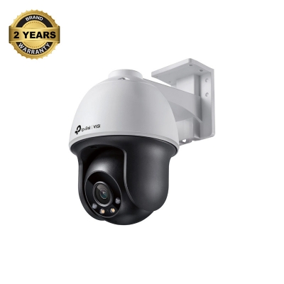 Picture of TP-Link VIGI C540 (4mm) (4MP) Outdoor Full-Color Pan Tilt Dome IP Camera