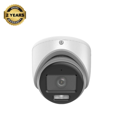 Picture of Hikvision DS-2CE70KF0T-LMFS 5.0MP 3K ColorVu Audio Fixed Turret CC Camera