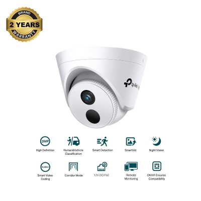 Picture of TP-Link VIGI C430I (2.8mm) (3.0MP) Turret Dome IP Camera