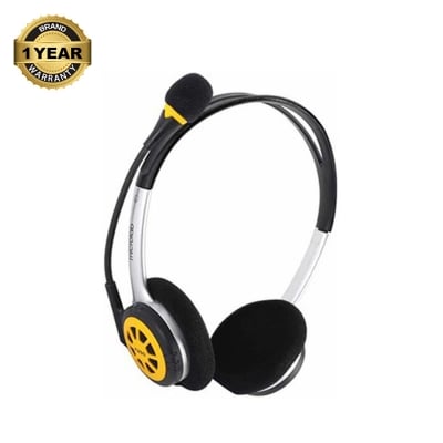 Picture of Microlab K250 Super Stereo Wired Black & Silver Headphone