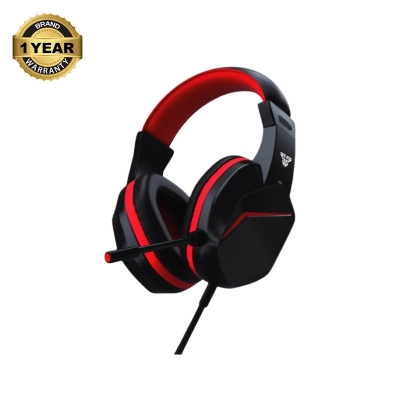 Picture of Fantech HQ54 Mars II Wired Black-Red Gaming Headphone