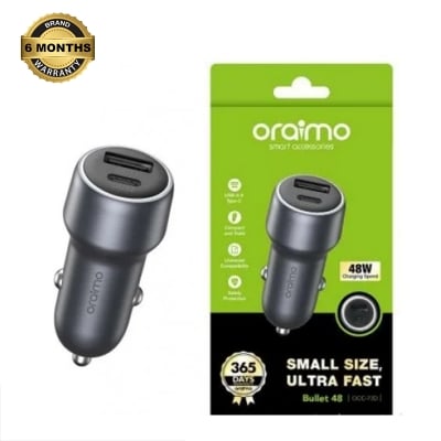 Picture of Oraimo Car Charger OCC-73D Dark Chrome