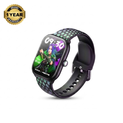 Picture of Oraimo Watch 6 Lite Smart Watch OSW-809 Shadow Green with Bold Color Options and Real Time Smart Notifications