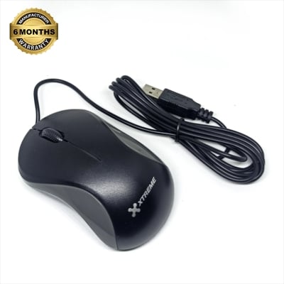 Picture of Xtreme M288 Wired Black-Grey Optical Mouse