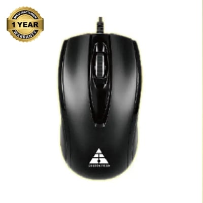 Picture of Golden Field GF-M101 Wired Black Mouse