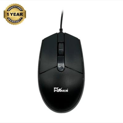 Picture of Pc Power PCGMY01 Wired Black Mouse