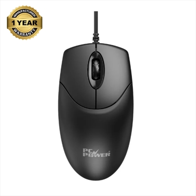 Picture of Pc Power PCM-315 Wired Black Mouse