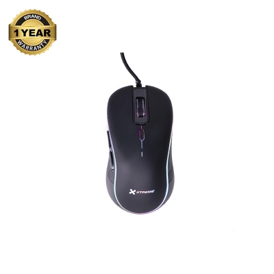Picture of Xtreme M89GU RGB Wired Black Gaming Mouse