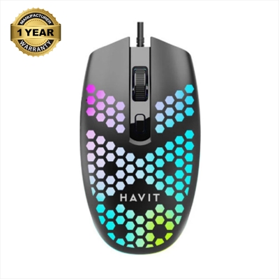 Picture of Havit MS4254 Wired Black Gaming Mouse