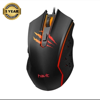 Picture of Havit HV-MS1027 Black USB Mouse