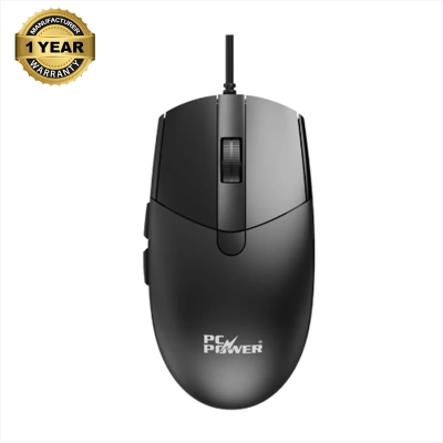Picture of Pc Power PCM-378-6D Wired Black Mouse