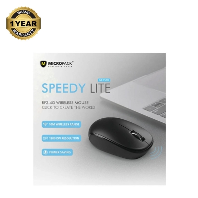 Picture of Micropack MP-716W Black Wireless Mouse