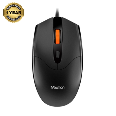 Picture of Meetion MT-M362 Black Wired Optical Mouse