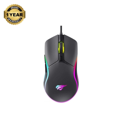 Picture of Havit MS1029 RGB Wired Black Gaming Mouse