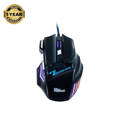 Picture of Pc Power PCM 101G RGB Wired Black Gaming Mouse