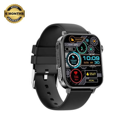 Picture of COLMI P80 Bluetooth Calling Black Smart Watch With Silicone Strap