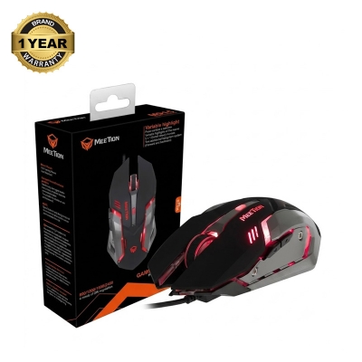 Picture of Meetion MT-M915 Wired Black Gaming Mouse