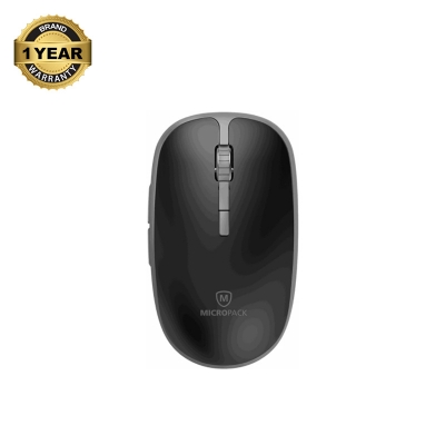 Picture of Micropack MP-729B Black (Dual Mode) Wireless Silent Mouse