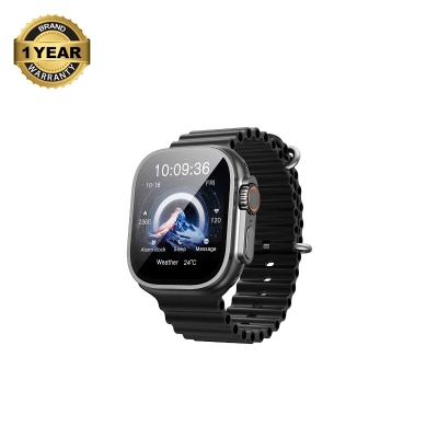 Picture of BWOO BO-WA07 Black Bluetooth Calling Smart Watch
