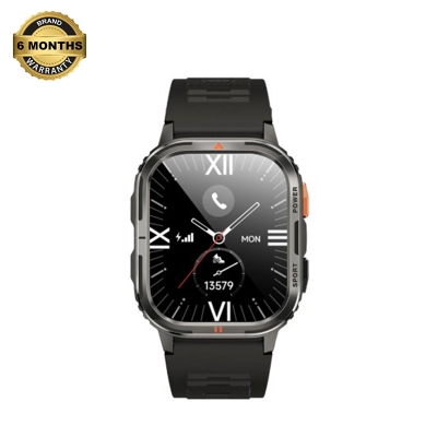 Picture of WiWU SW05 Tarnish Black Bluetooth Calling Smart Watch