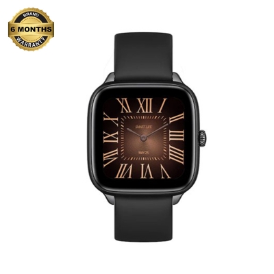 Picture of WiWU SW06 Black Bluetooth Calling Smart Watch