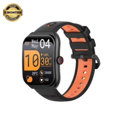 Picture of COLMI P86 Bluetooth Calling Black Smart Watch