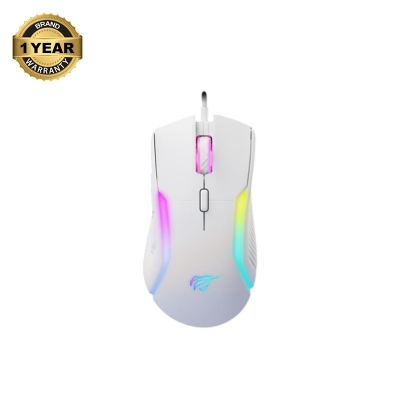 Picture of Havit MS1033 RGB Wired White Programmable Gaming Mouse