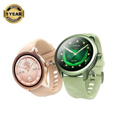 Picture of Oraimo Watch Nova 2R OSW-834 AMOLED Dark Chrome Bluetooth Calling Smart Watch