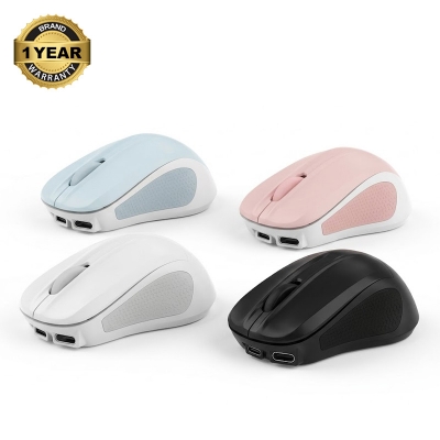 Picture of Meetion MiniGo BT Blue Wireless (Dual Mode) Silent Mouse